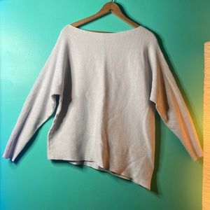 BNWOT Calvin Klein Asymmetrical Hem Oversized Super Soft Sweater size Large